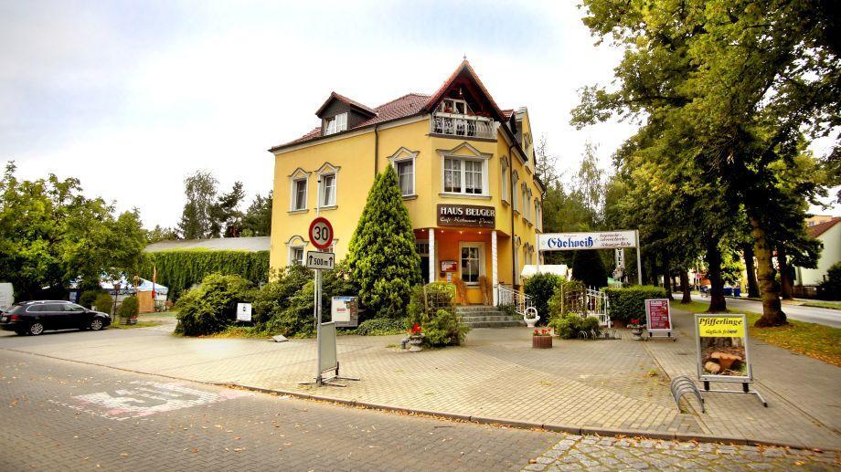 Haus Belger Hotel Großziethen Buitenkant foto